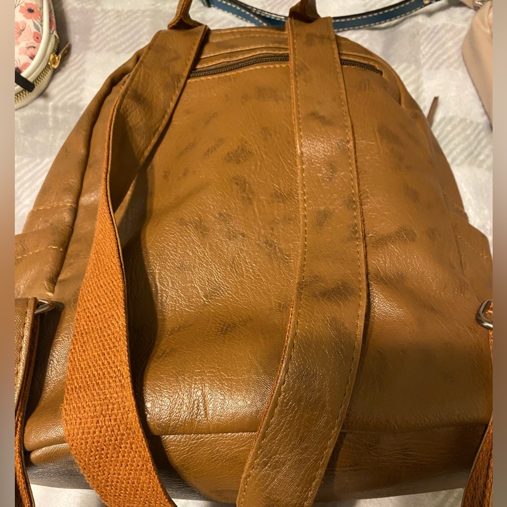 Pleather Backpack - image 2